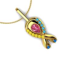 Beautiful Pendant with Bright, Fun Colors