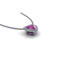 A Heart Full of Love [Purple] Pendant Necklace